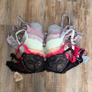 Bundle of Victoria Secret Lace Bras 34DD